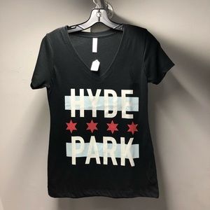 Womens “HYDE PARK” V-neck